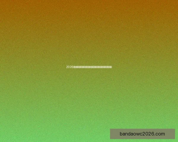 2026世界杯竞猜盘口解析及投注策略详解让你轻松掌握赛事动向